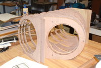 8" F/2.6 Tube Baffle Structure Construction January 2005